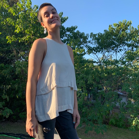 delicate free people top - Picture 3 of 5